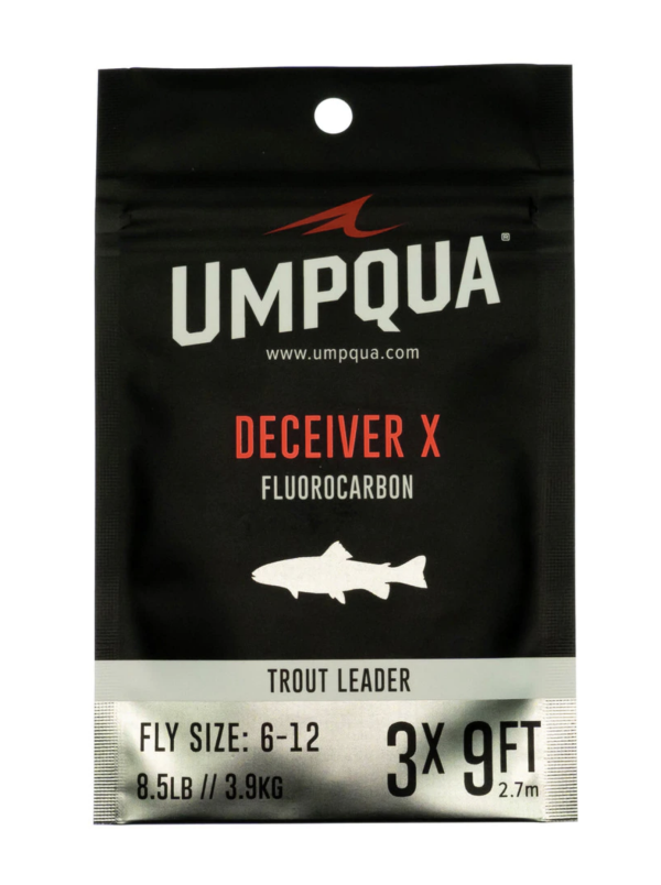 Umpqua Deceiver X Fluorocarbon Trout Fly Fishing Leader